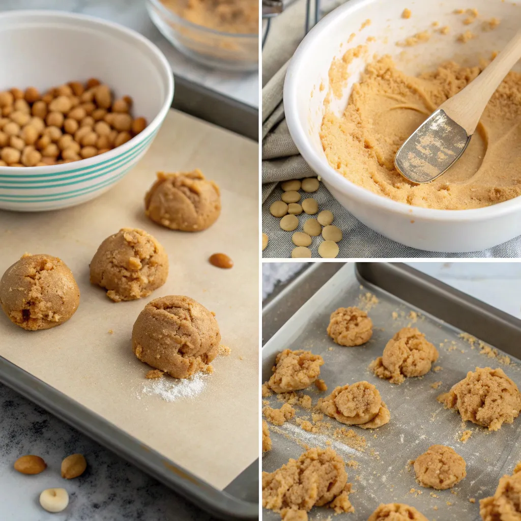 Cake Mix Peanut Butter Cookies