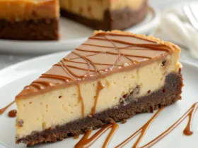 Caramel Brownie Cheesecake