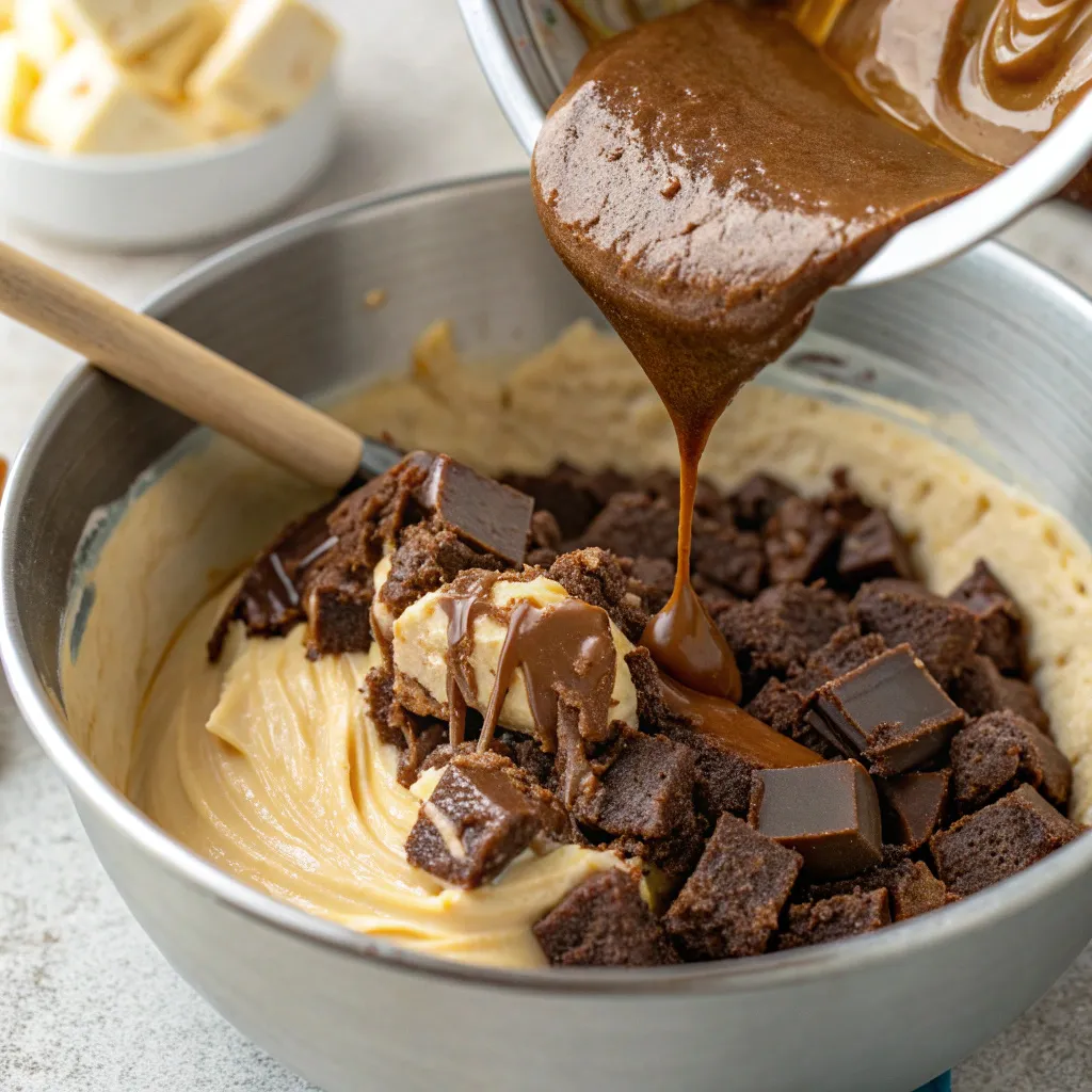 Caramel Brownie Cheesecake