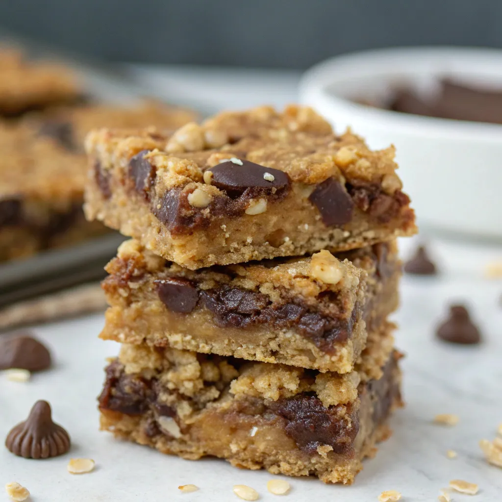 Irresistibly Gooey Caramel Chocolate Oatmeal Bars 11 Caramel Chocolate Oatmeal Bars