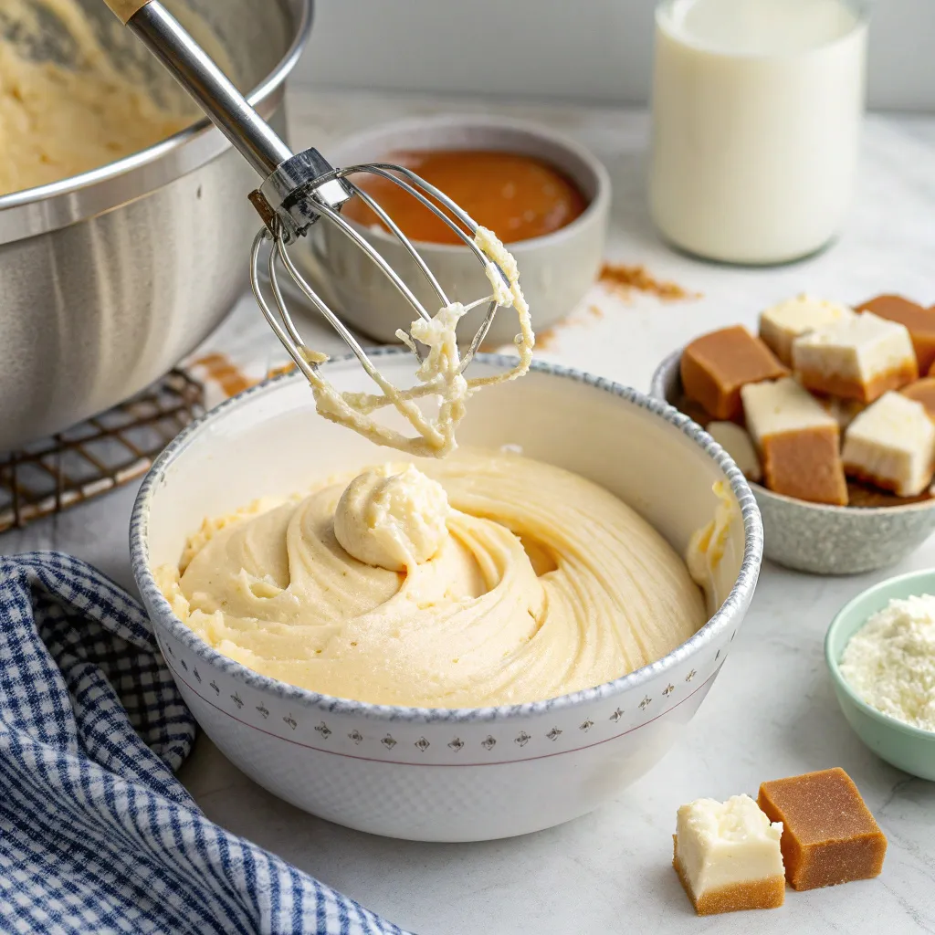 Caramel Cream Cheese Pound Cake