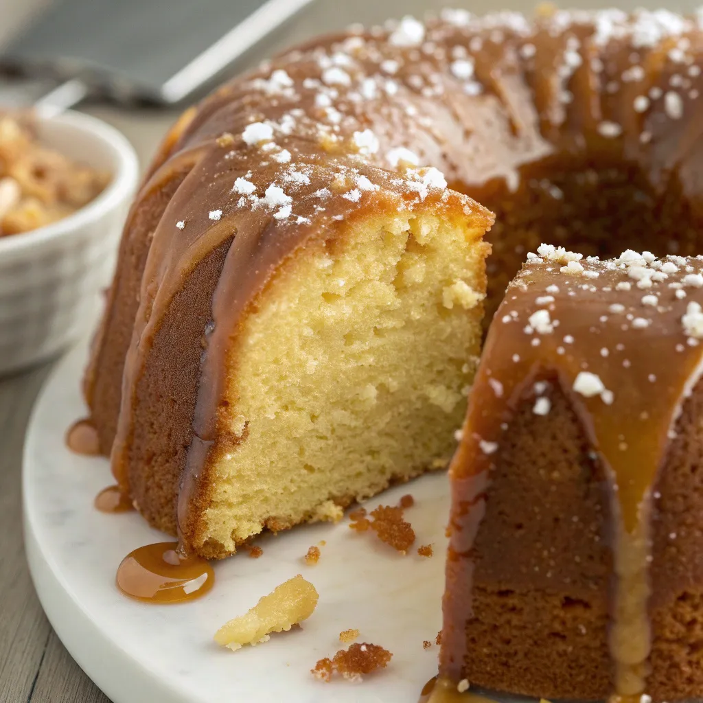 Caramel Kentucky Butter Cake