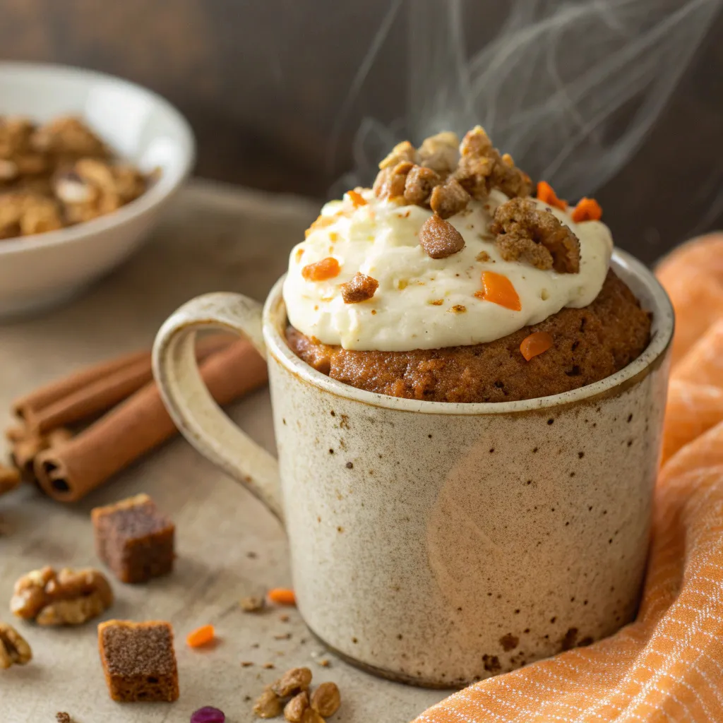 Carrot Cake Mug Cake