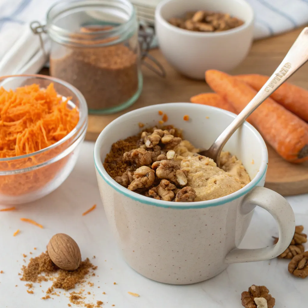 Carrot Cake Mug Cake