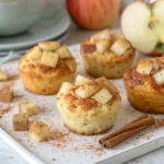 Cinnamon Apple Cottage Cheese Pancake Bites