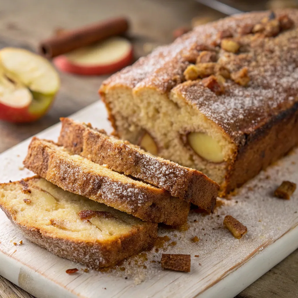 Cinnamon Sugar Apple Bread