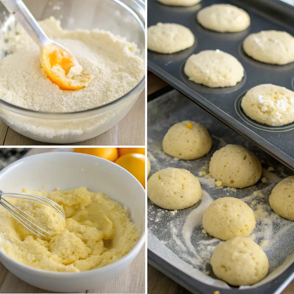Citrusy Ricotta Cookies