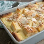 Coconut Cheesecake Bread Pudding