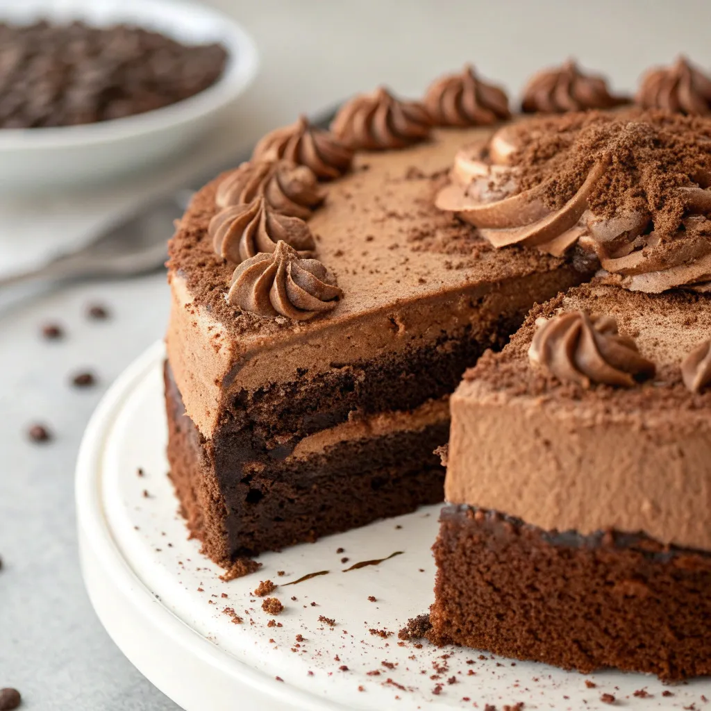 Coffee Chocolate Cake