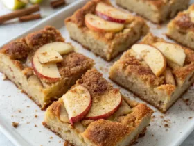 Cottage Cheese Apple Cinnamon Bars
