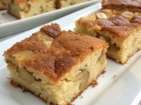 Apple Cinnamon Cake Bars