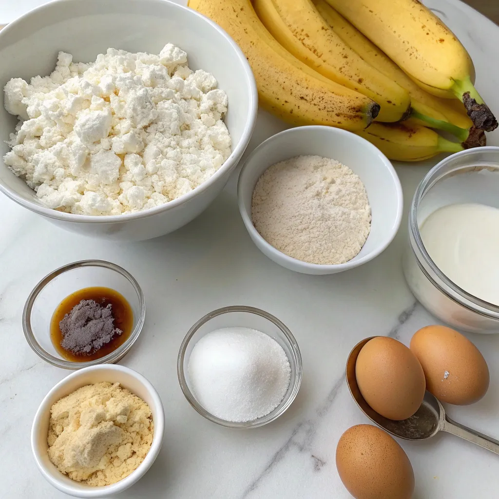 Cottage Cheese Banana Bread Bars