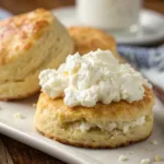 Cottage Cheese Breakfast Biscuit