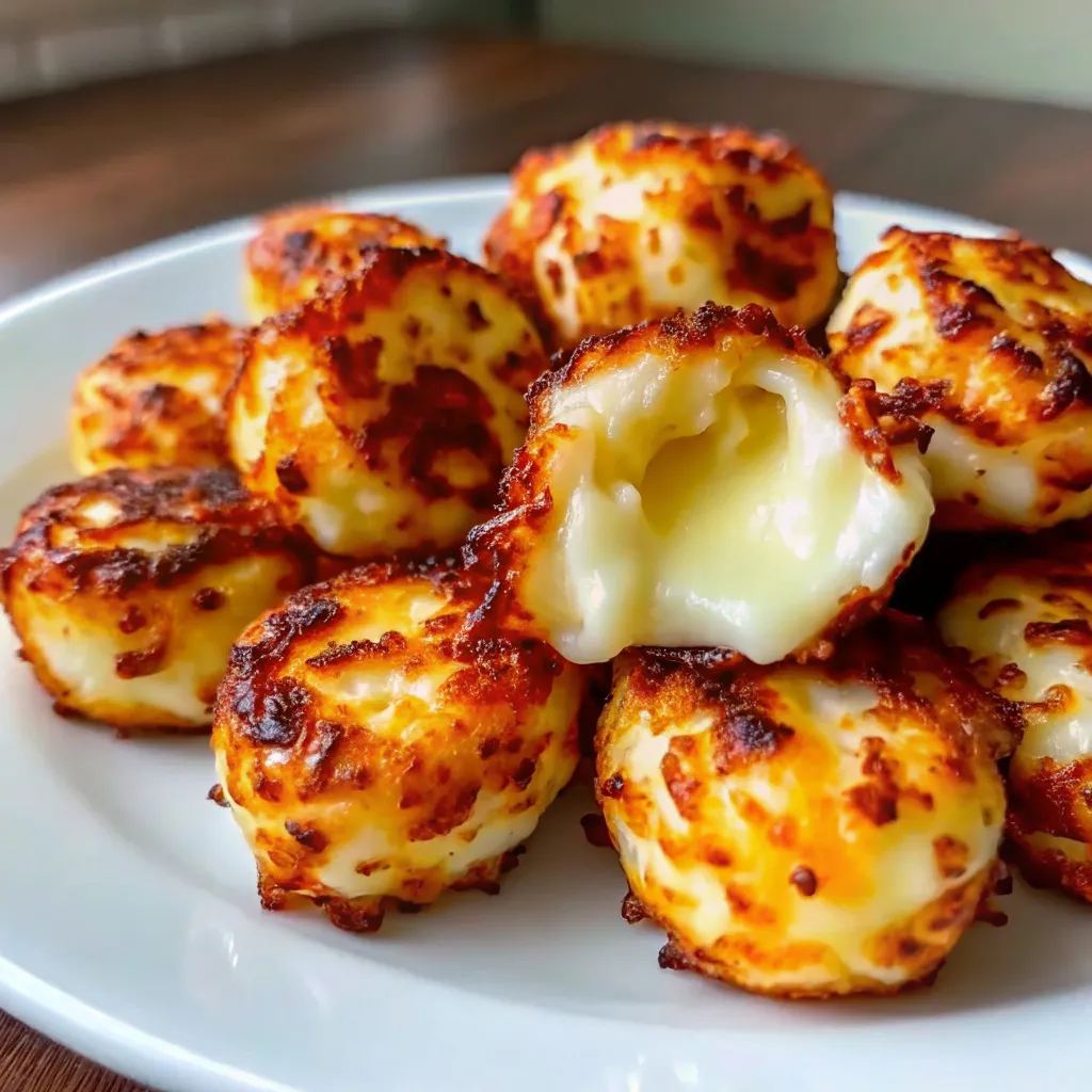 Cottage Cheese Mozzarella Bites