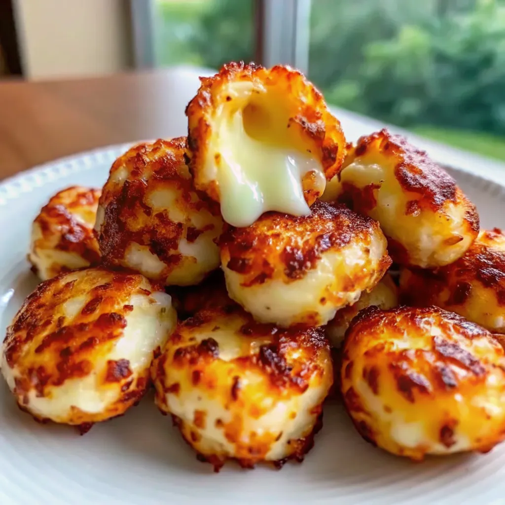 Cottage Cheese Mozzarella Bites
