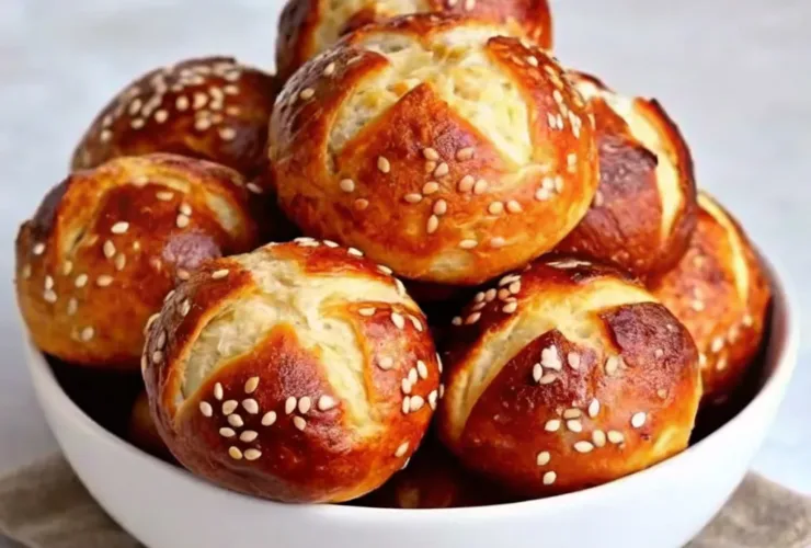 Cottage Cheese Pretzel Bites