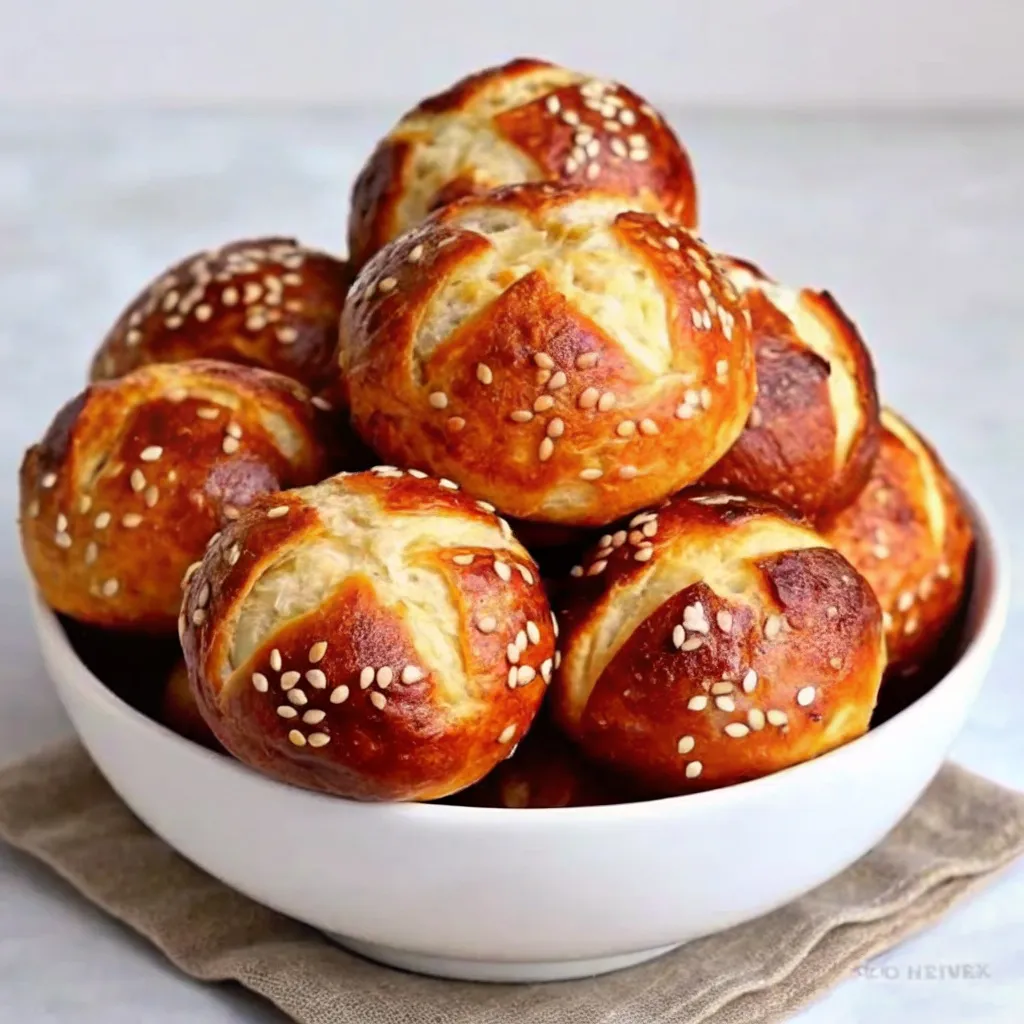 Cottage Cheese Pretzel Bites