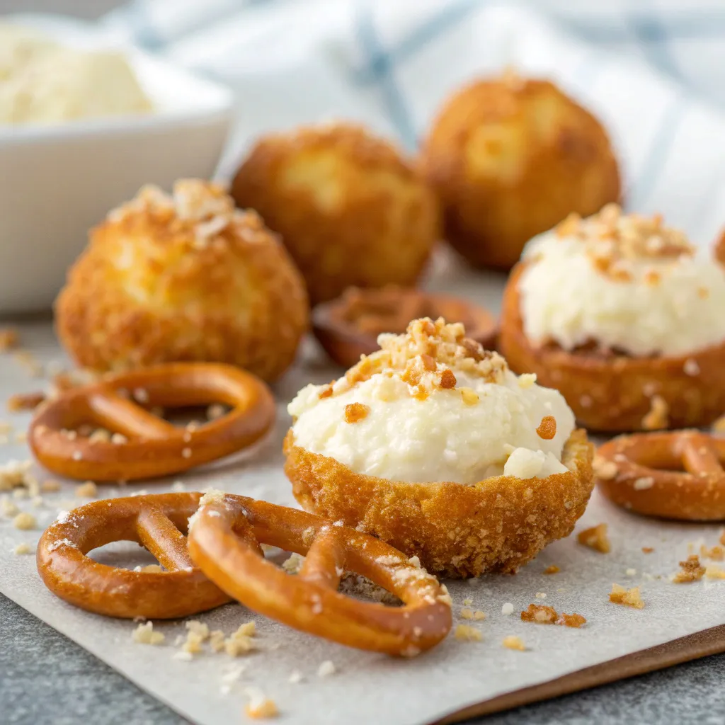 Cottage Cheese Pretzel Bites