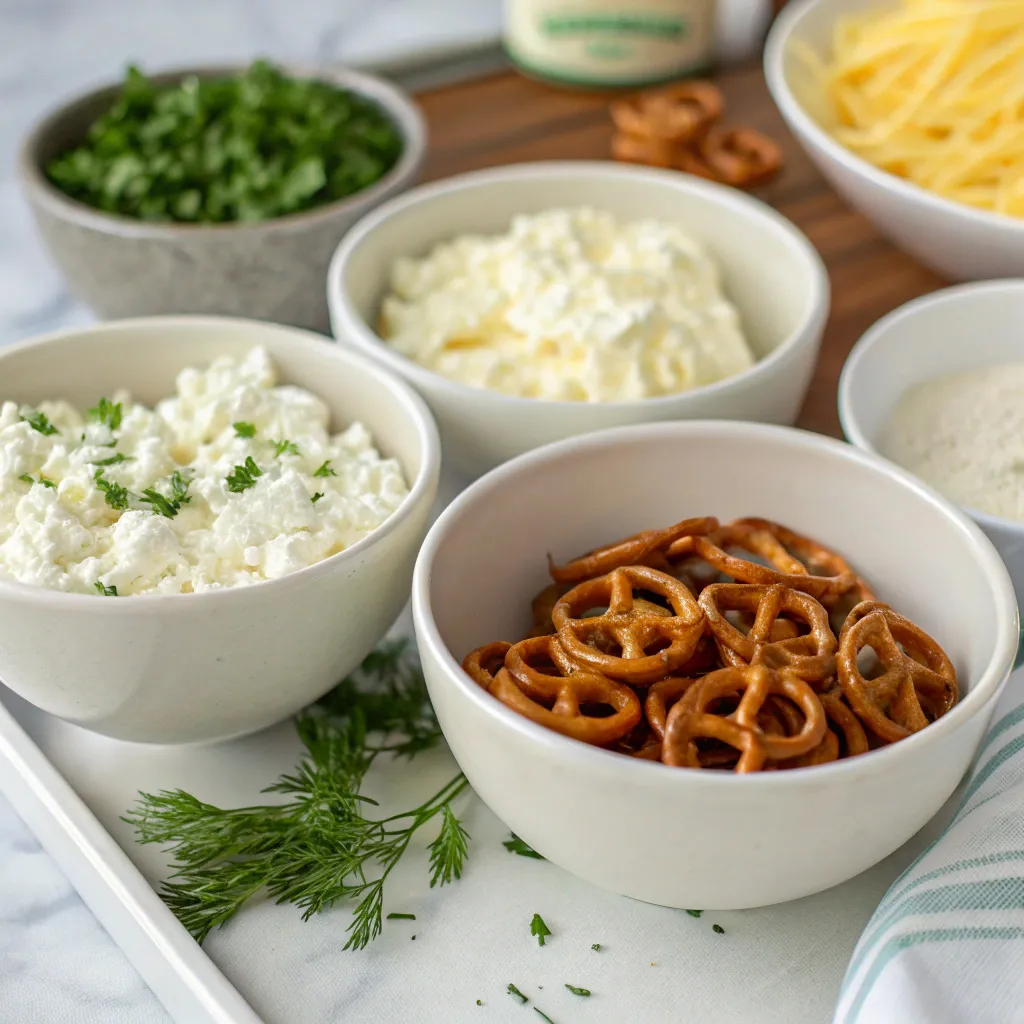 Cottage Cheese Pretzel Bites
