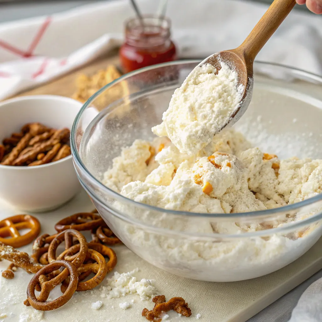 Cottage Cheese Pretzel Bites