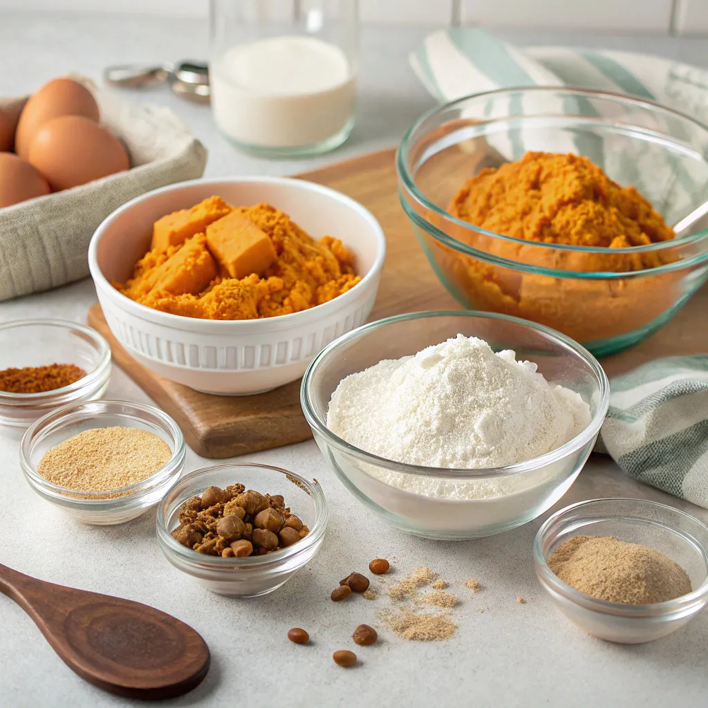 Cottage Cheese Pumpkin Cake Bars