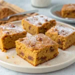 Cottage Cheese Pumpkin Spice Cake Bars
