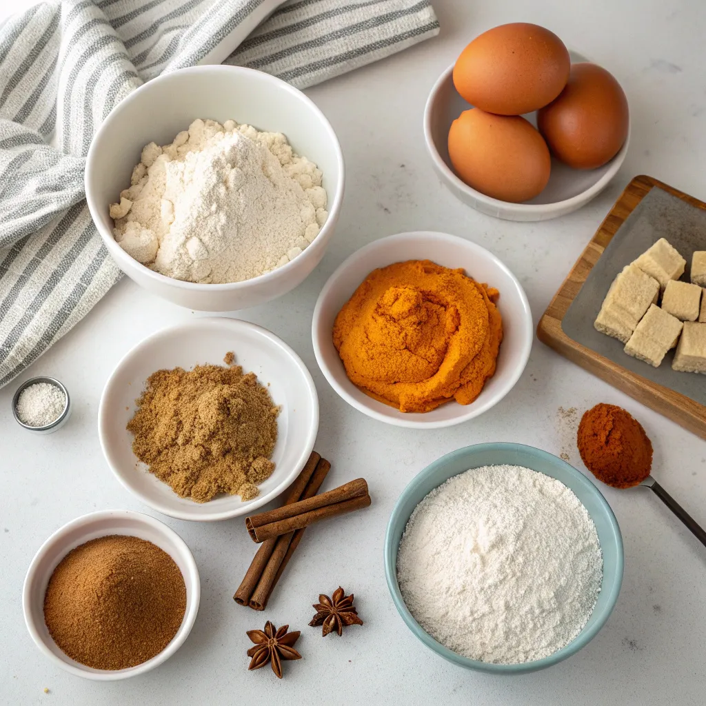 Cottage Cheese Pumpkin Spice Cake Bars