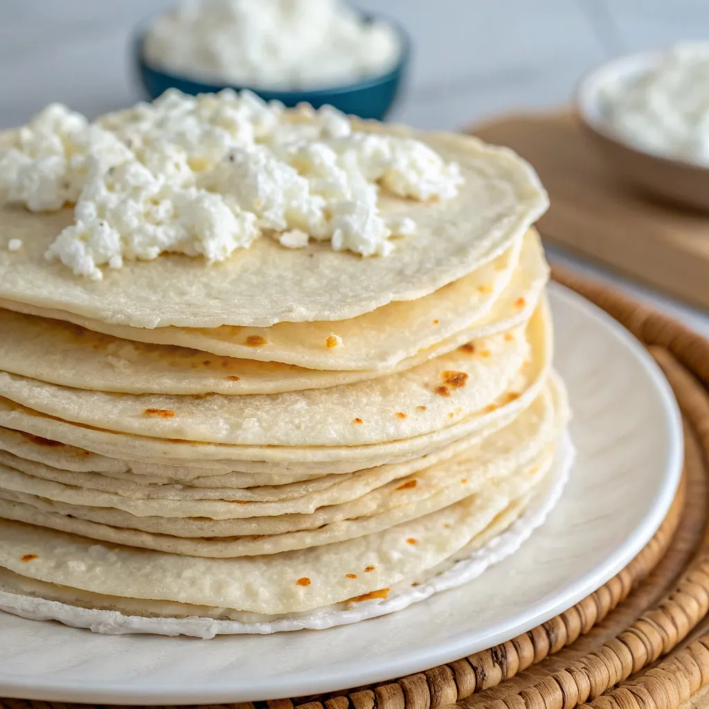 Cottage Cheese Tortillas