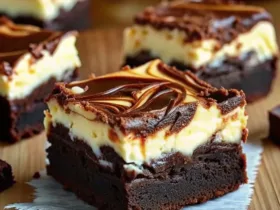 Cream Cheese Swirl Brownies