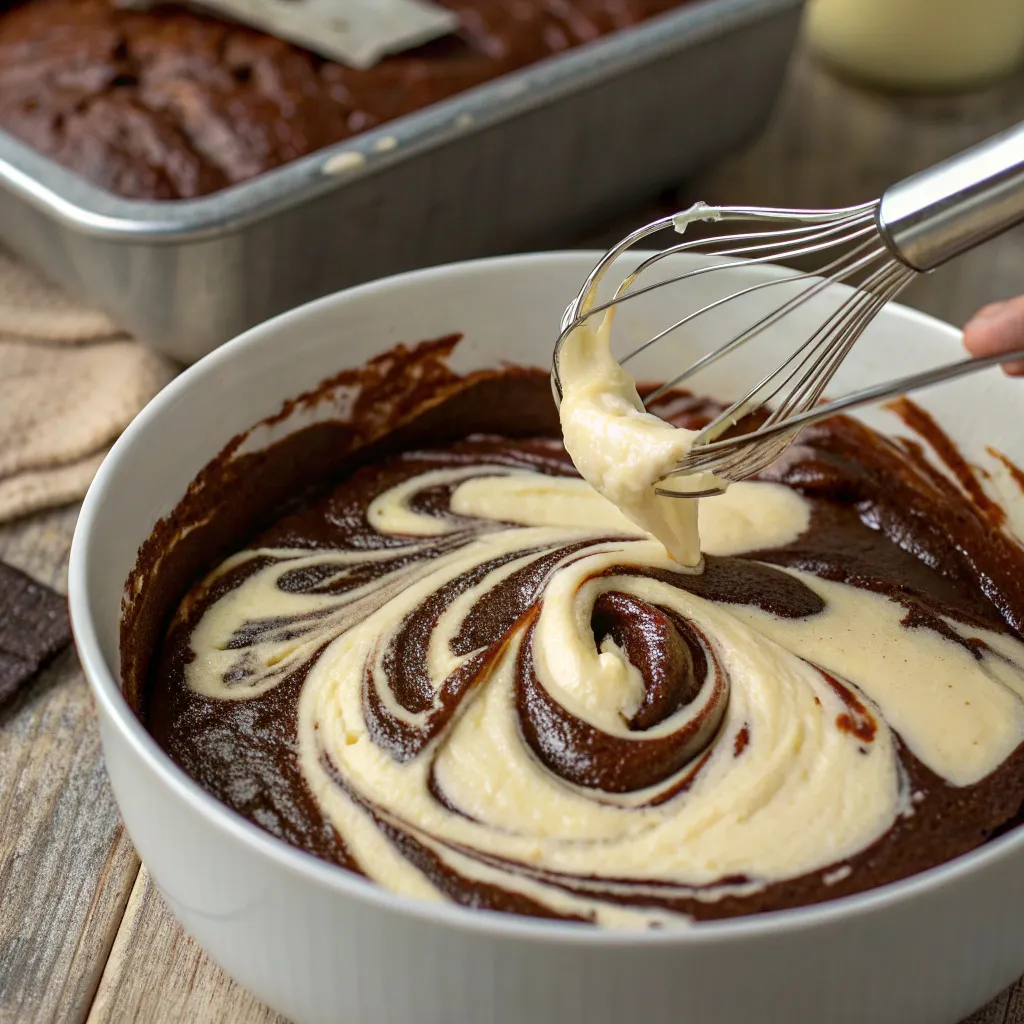 Cream Cheese Swirl Brownies