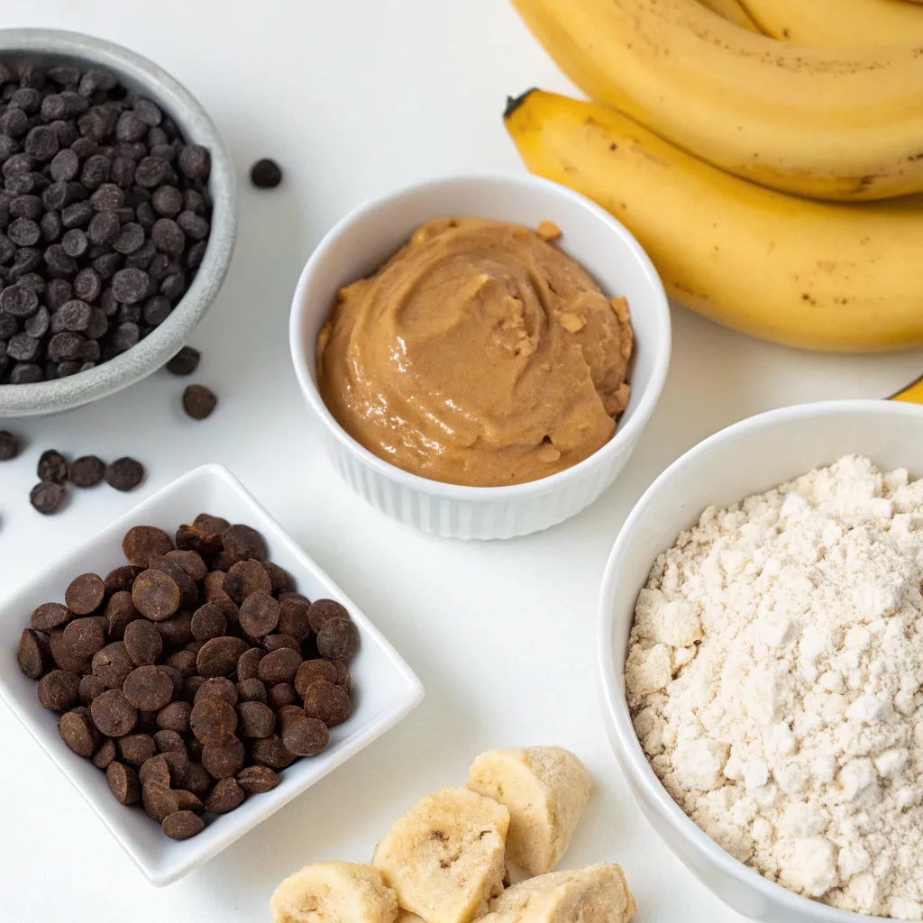 Peanut Butter Greek Yogurt Banana Muffin Bars