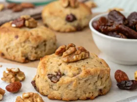 Date and Walnut Scones