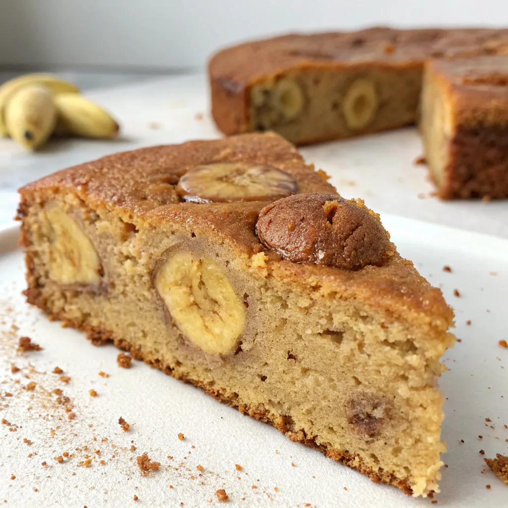Flourless Banana Cake