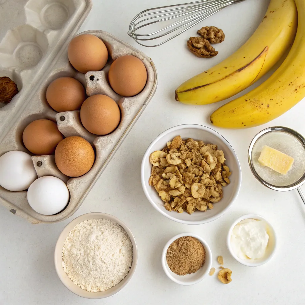 Flourless Banana Muffins