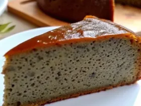 Flourless Chia Seed Cake