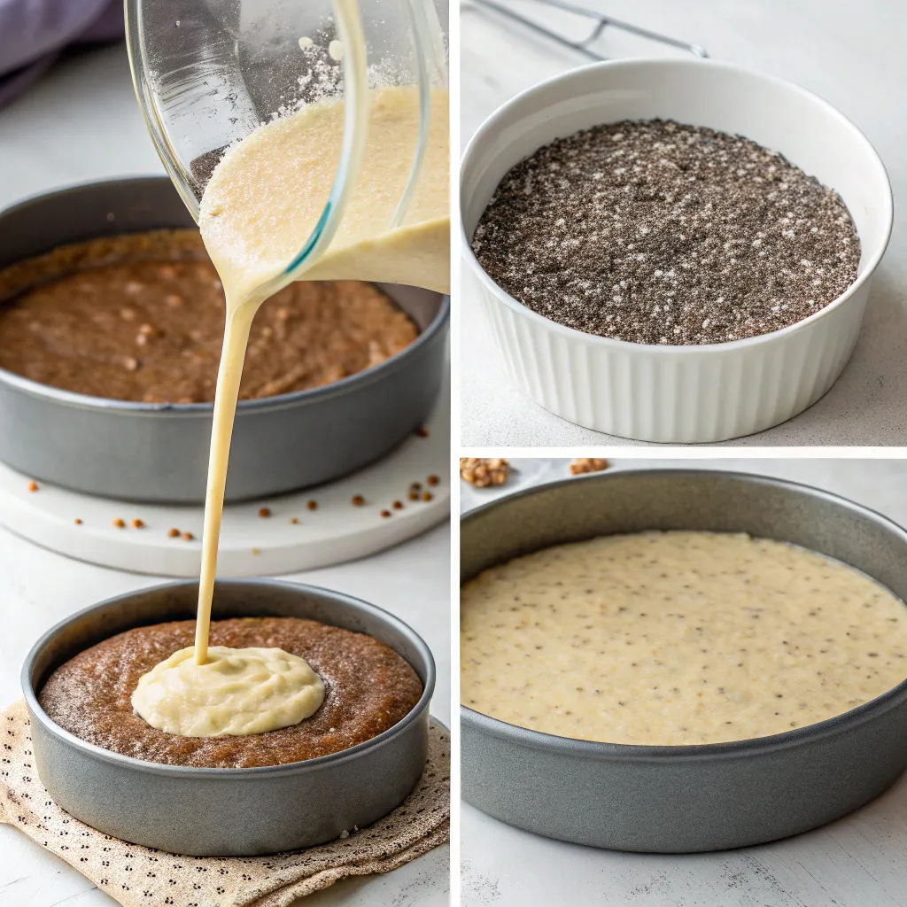 Flourless Chia Seed Cake