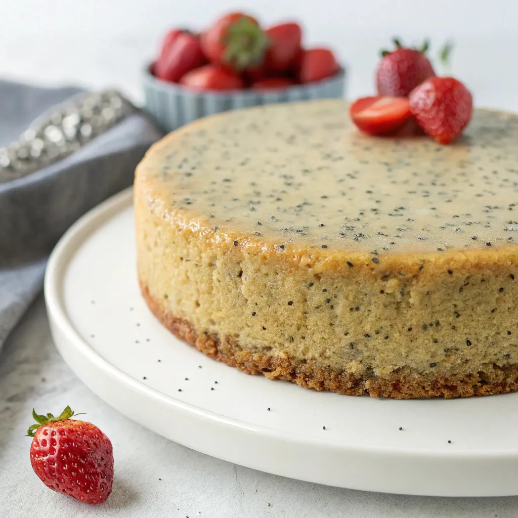 Flourless Chia Seed Cake