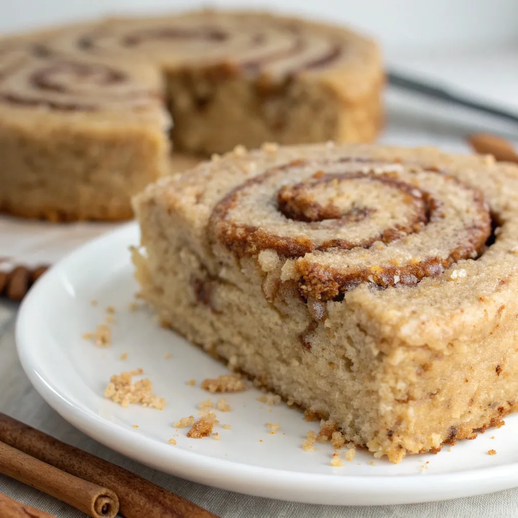 Irresistibly Cozy Flourless Cinnamon Roll Oat Cake (Gluten-Free Treat!) 11 Flourless Cinnamon Roll Oat Cake
