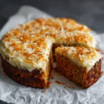 Flourless Cottage Cheese Carrot Cake