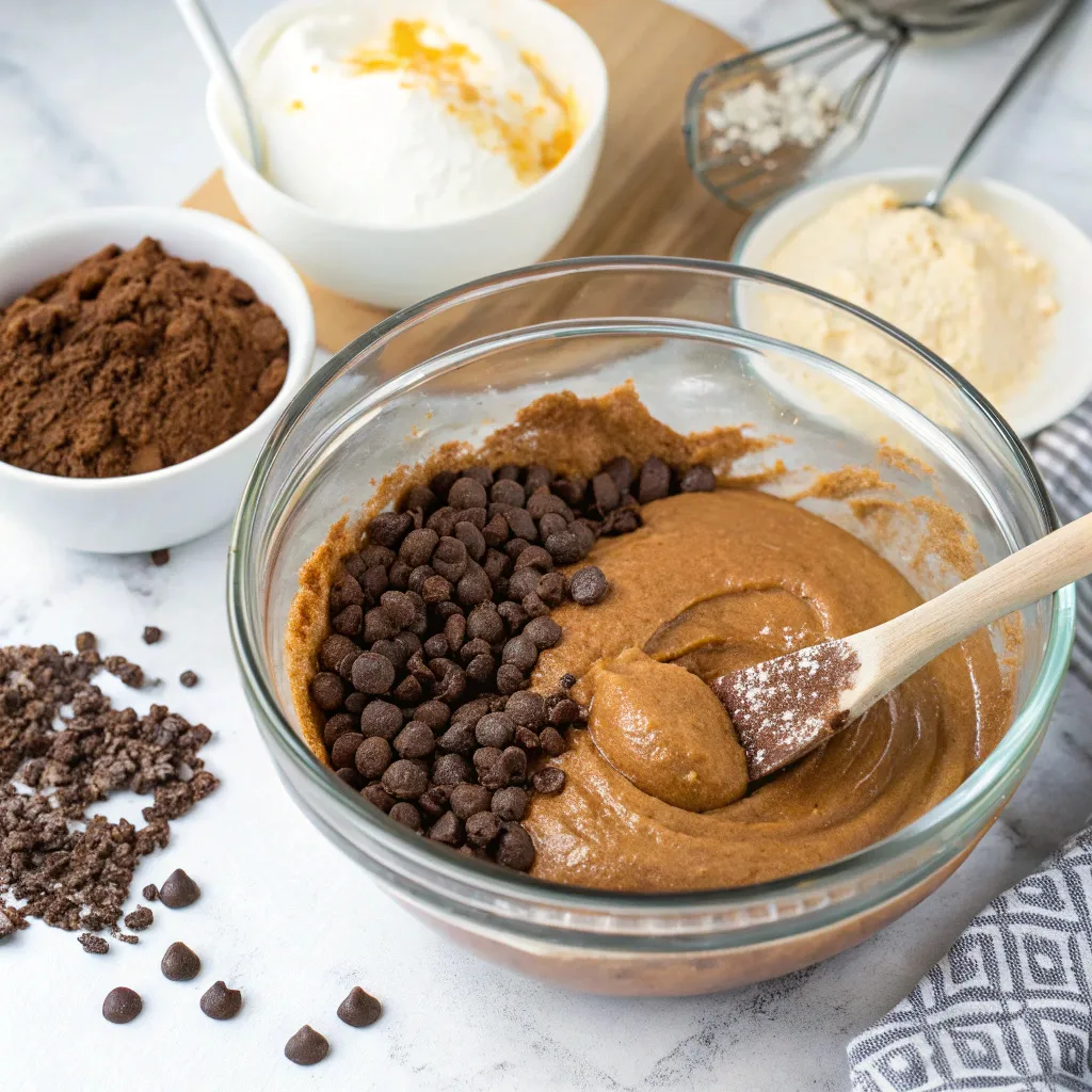 Flourless Dark Chocolate Espresso Greek Yogurt Cake