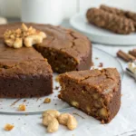 Flourless Gingerbread Chickpea Cake