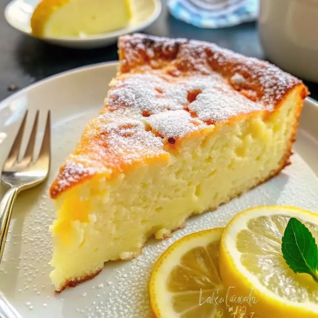 Flourless Lemon Ricotta