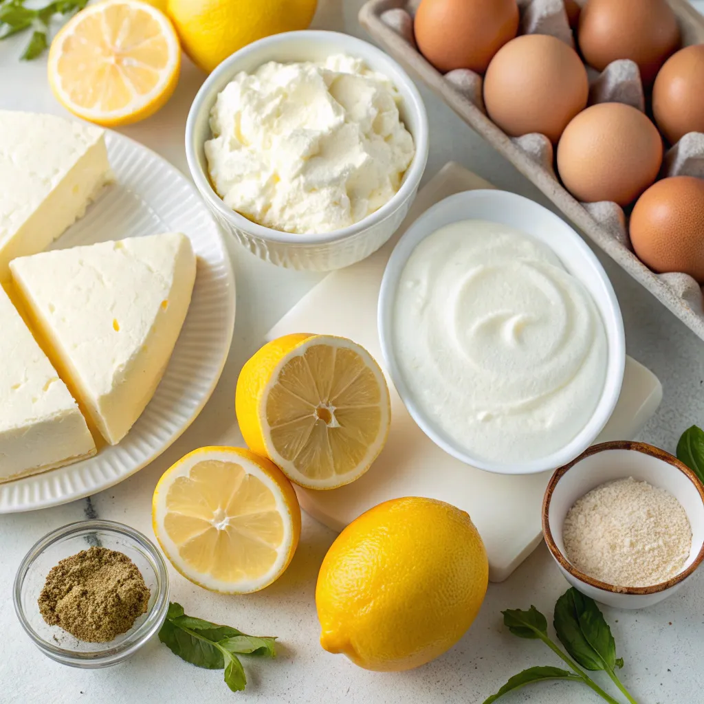 Flourless Lemon Ricotta
