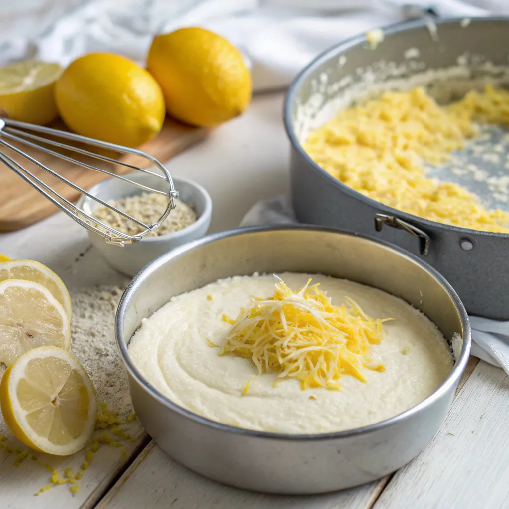 Flourless Lemon Ricotta