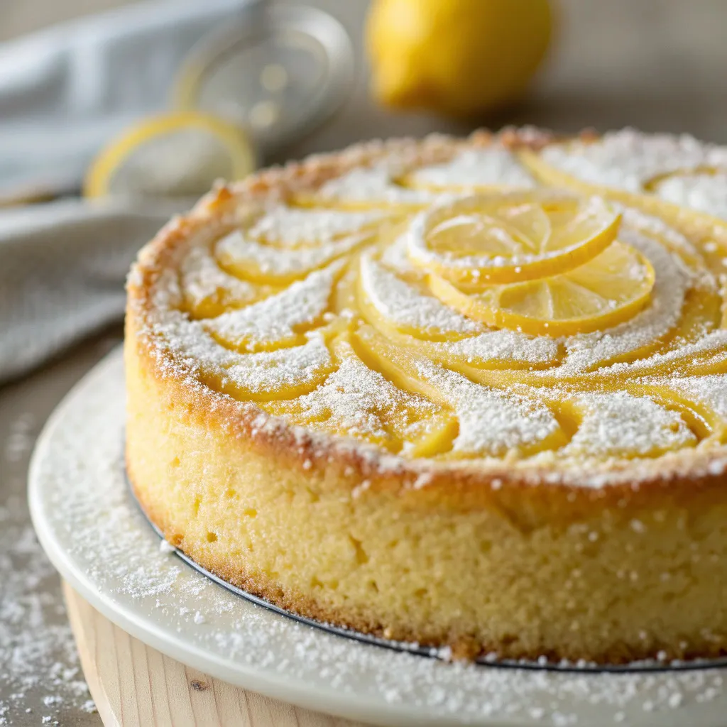 Flourless Lemon Ricotta