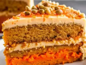Flourless Sweet Potato & Carrot Spice Cake