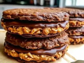 Frozen Peanut Butter Greek Yogurt Ice Cream Sandwiches