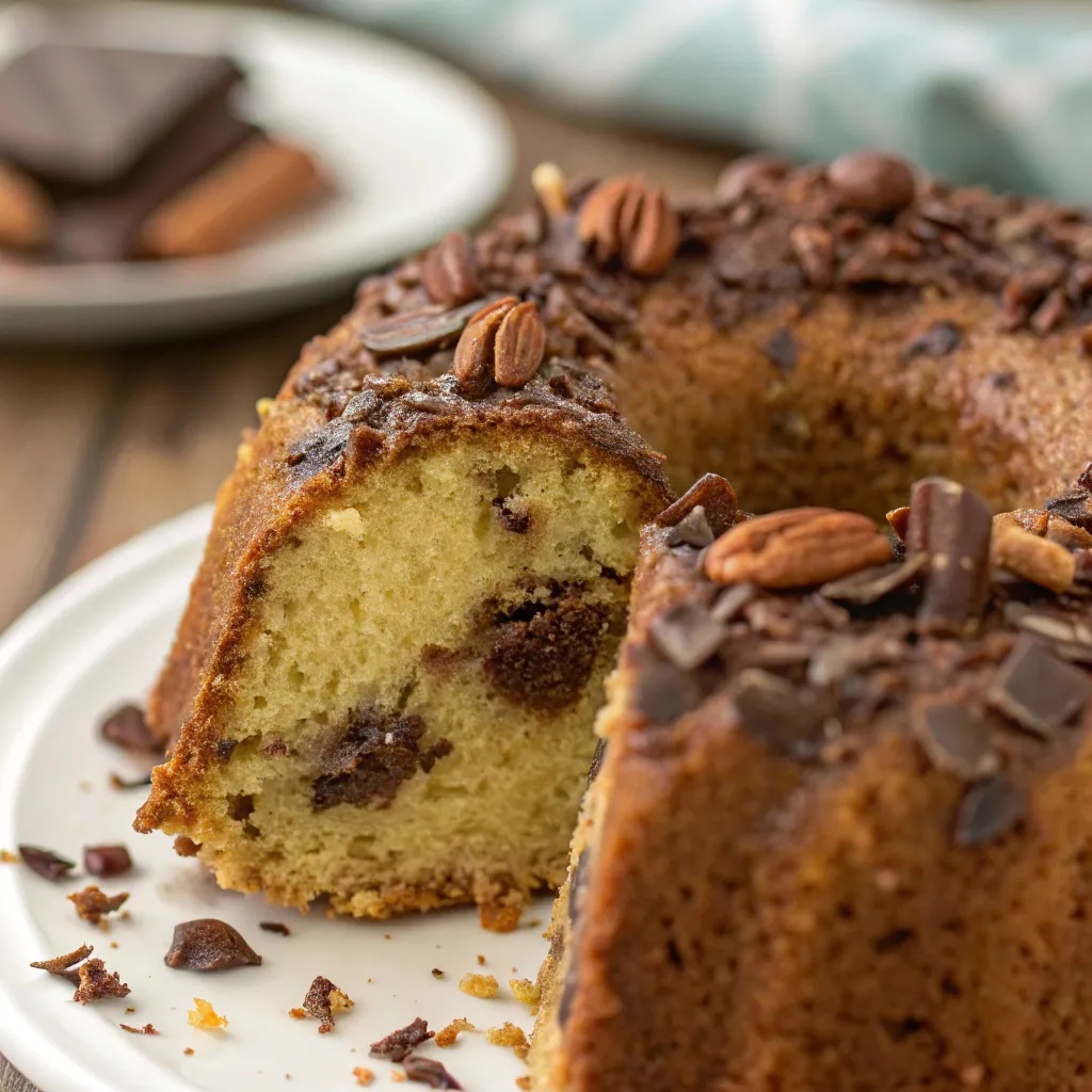 German Chocolate Pound Cake