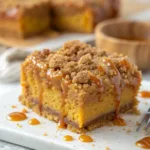 Gooey Pumpkin Crumble Cake