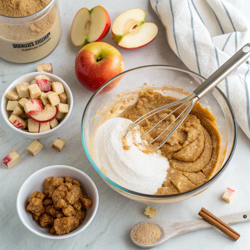 Greek Yogurt Peanut Butter Apple Cinnamon Bread Blondies